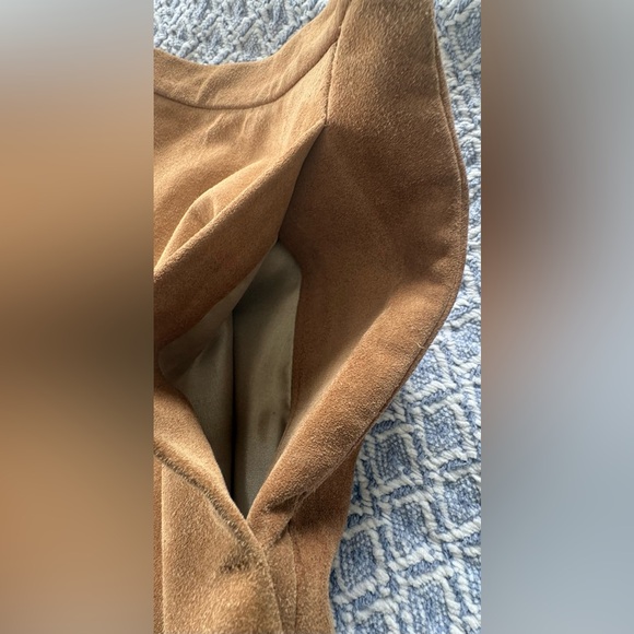 NWT Vintage Kors Michael Kors numbered Suede Skirt-needs repair - Picture 4 of 10